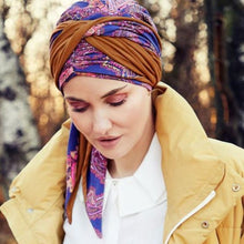 Load image into Gallery viewer, Belisa Turban with Ribbons 1532