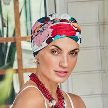 Load image into Gallery viewer, Sapphire Printed Turban 3026

