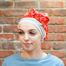 Load image into Gallery viewer, Yanna Bamboo in Ivoiry Rosetta by Purity Headwear
