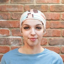 Load image into Gallery viewer, Yoga Bamboo Turban in Printed by Christine Headwear
